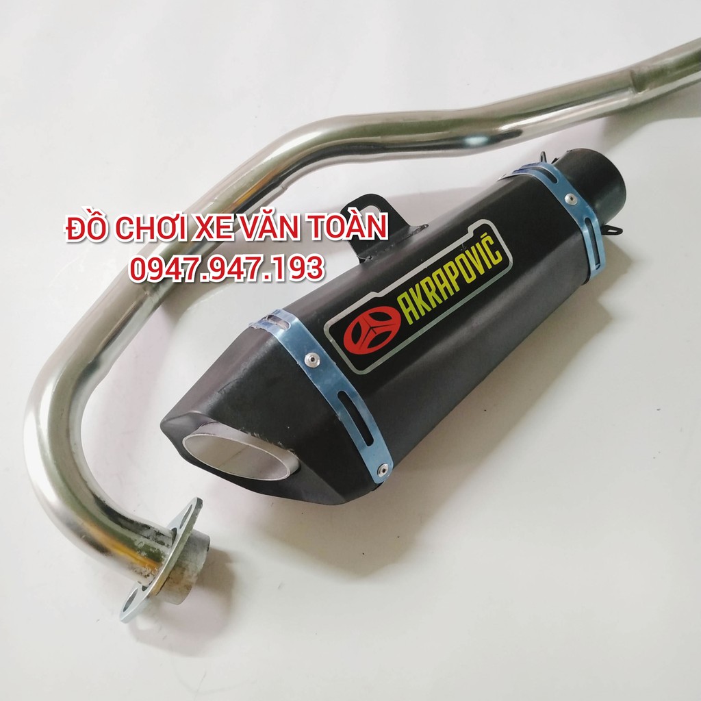 Pô Akrapovic độ Exciter 150 - Pô Ex150