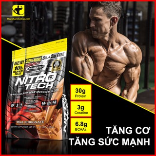 Sữa Tăng Cơ Nitro Tech 10lbs Vị Chocolate