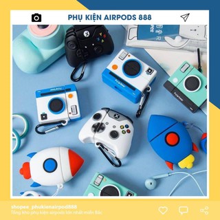 [Ảnh Thật - Hàng Chuẩn] Case Vỏ Bao Airpods Đựng Tai Nghe Airpod 1 2 Pro Nhiều Hình Dễ Thương Chất Liệu Silicon Dẻo