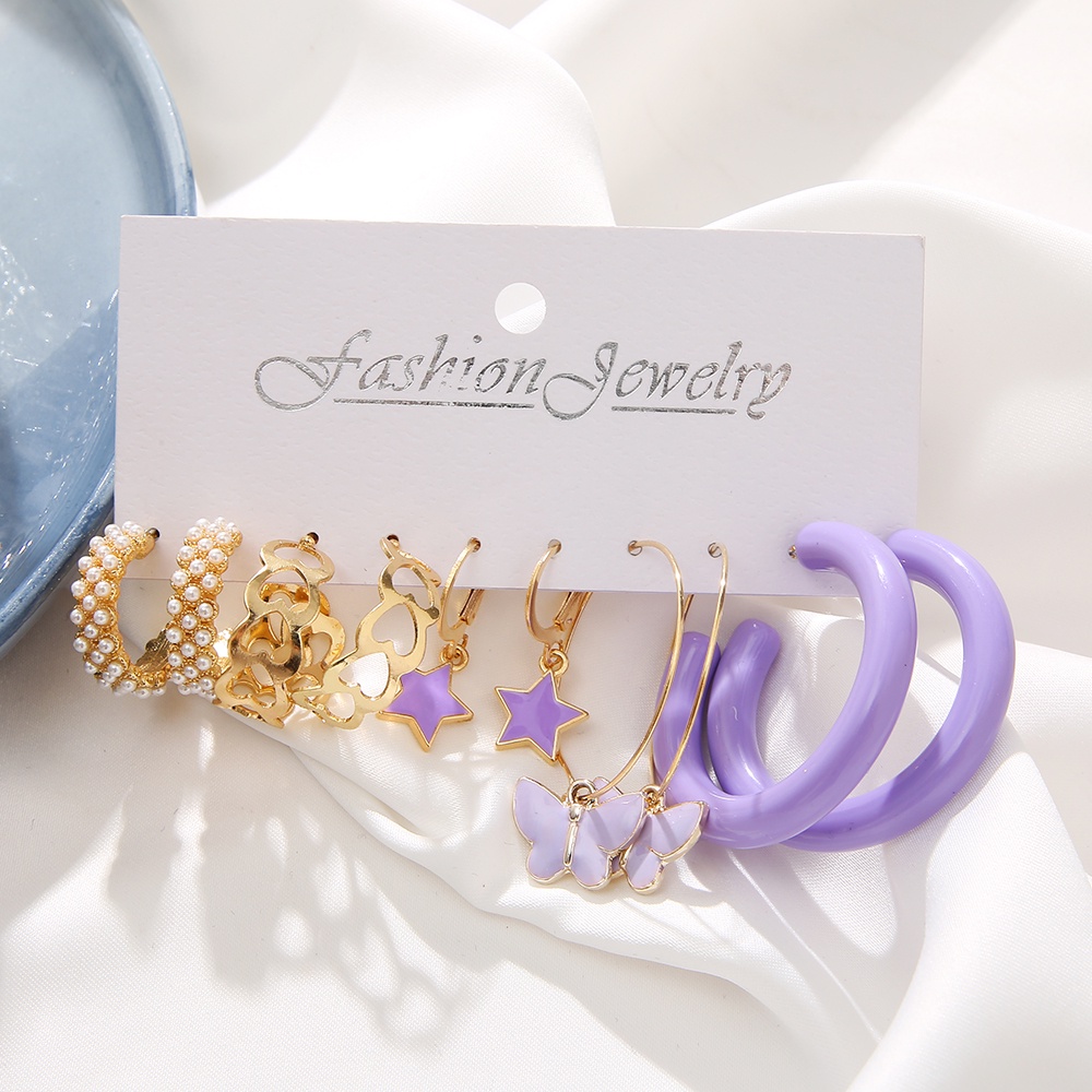 Khuyên Tai Tua Rua Nhiều Màu Sắc Thời Trang Phong Cách Hàn Quốc Cho Nữ