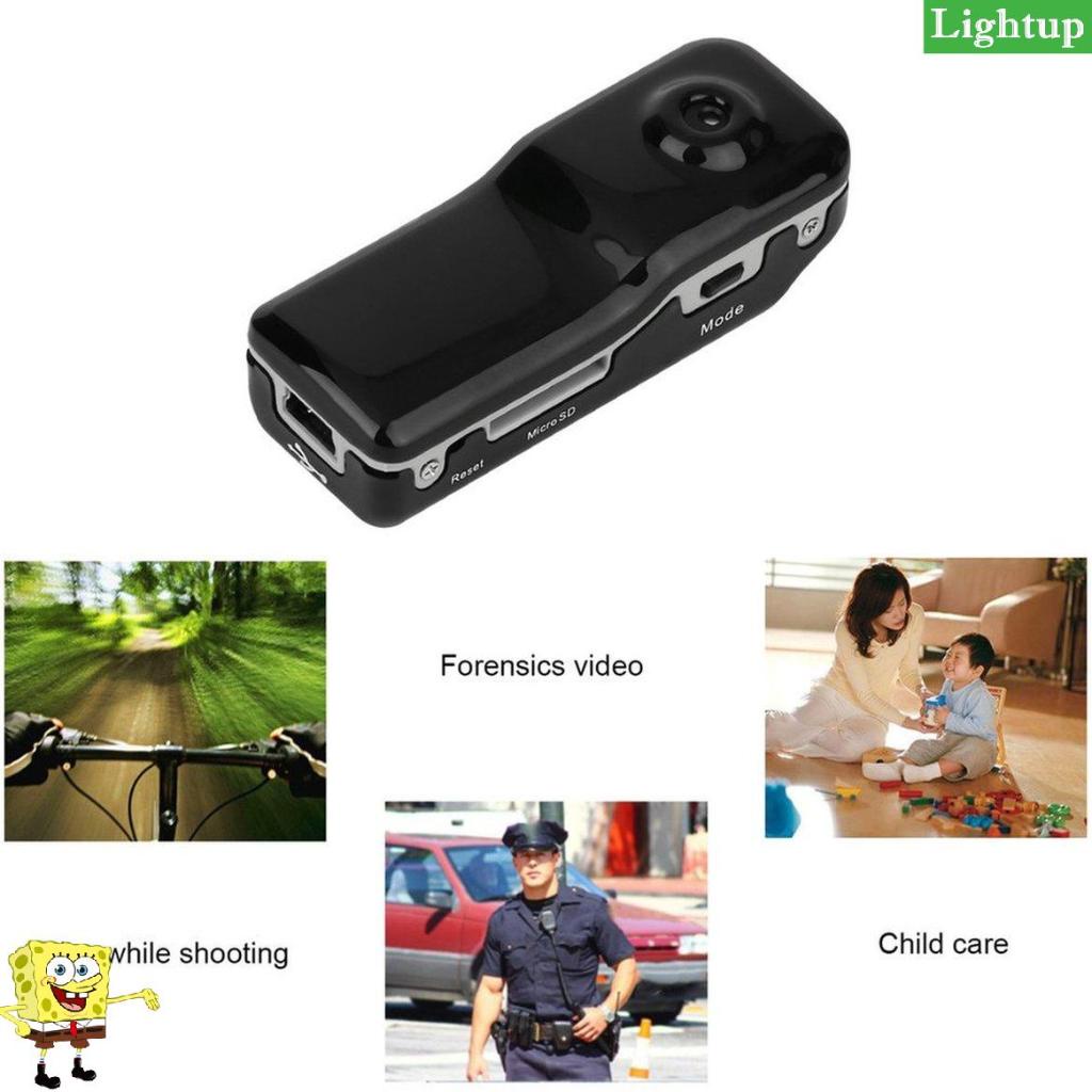 Máy quay DV DVR Máy quay video độ phân giải cao Mini Máy ghi âm Webcam