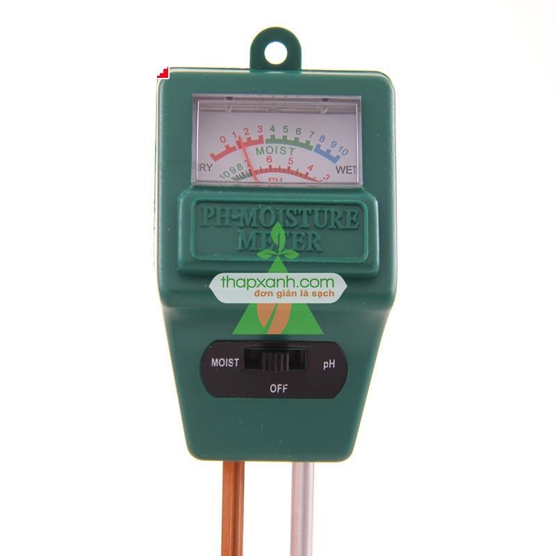 Máy đo PH cơ PH-3.1V, Dụng cụ đo độ PH đất 3 trong 1, Que thử PH, Độ ẩm, Ánh sáng