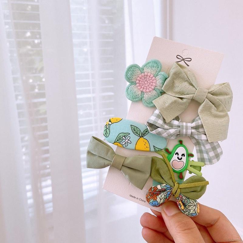 Kẹp tóc hình nơ màu kẹo ngọt ngào đáng yêu cho bé