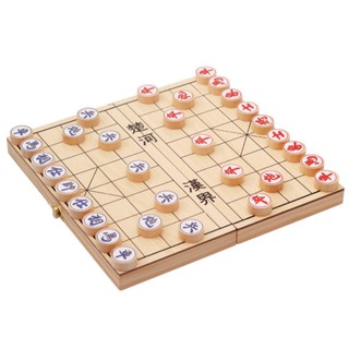 Bộ cờ tướng gỗ loại lớn kích thước 29 x 29 x 5 cm