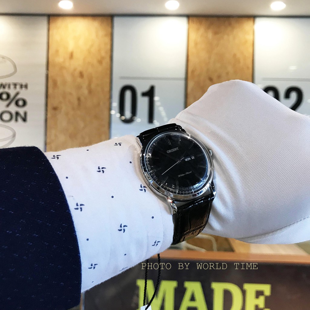 Đồng Hồ Nam Orient FUG1R002B6 [ Chính Hãng Full Box ] , Quartz , Dây Da