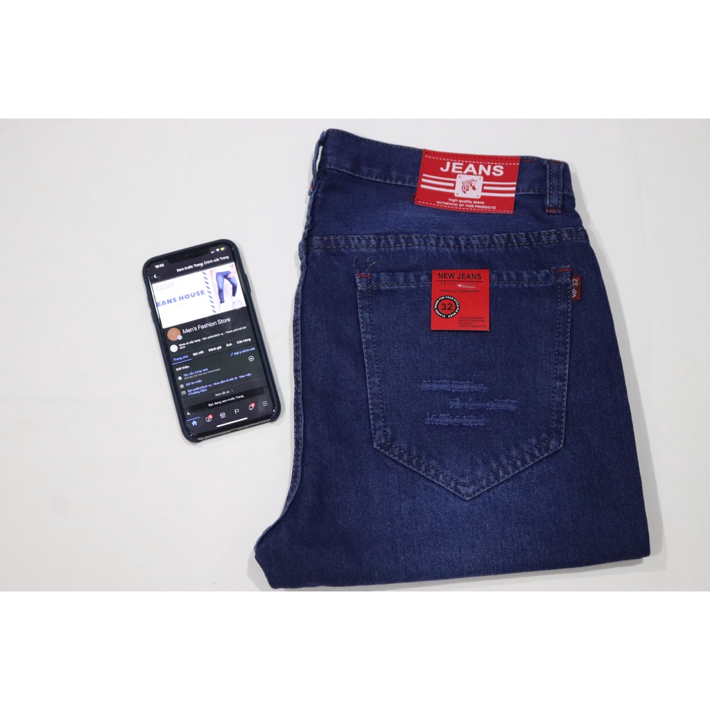 Quần sọt jeans cotton nam basic trơn rách sướt thời trang phong cách trẻ mát mẻ(44 -115kg)