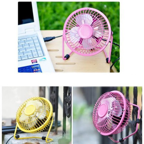 Quạt sắt mini  Loại cực mát cực mạnh -MÀU NGẪU NHIÊN