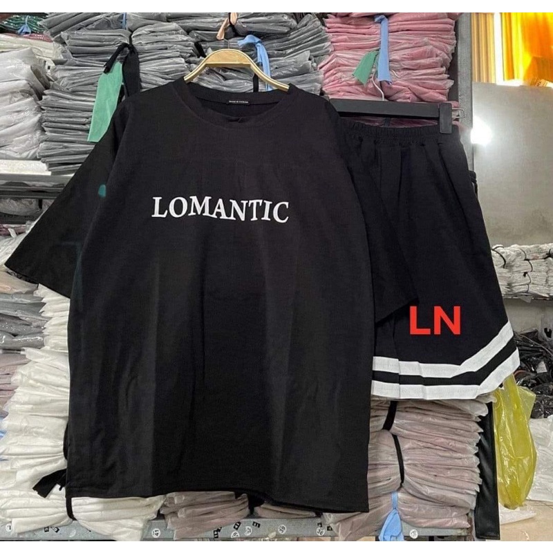 Sét áo LOMANTIC + quần đùi V TH6