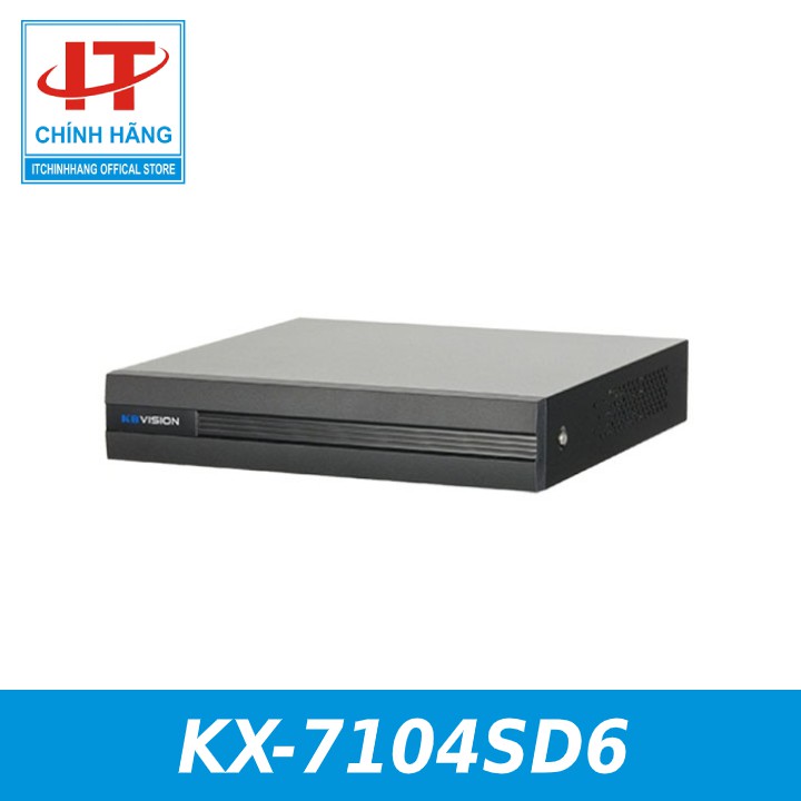 Hàng chính hãng - ĐẦU GHI KBVISION DVR KX-7104SD6