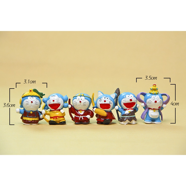 Bộ 24 Mô Hình Nhân Vật Doraemon