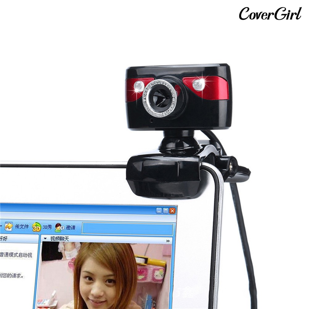 Webcam Usb Hd Tầm Nhìn Ban Đêm Có Micro Cho Laptop Pc | BigBuy360 - bigbuy360.vn