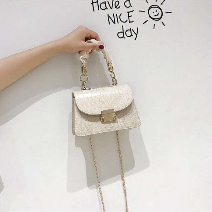 Túi Xách Nữ - Túi Đeo Chéo Phong Cách Hàn Quốc, Kiểu Dáng Sang Trọng, Chất Da Cao Cấp { Ảnh Thật }