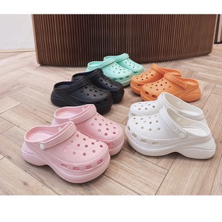 Dép cross/ sục cross trơn độn đế cao hàng loại 1