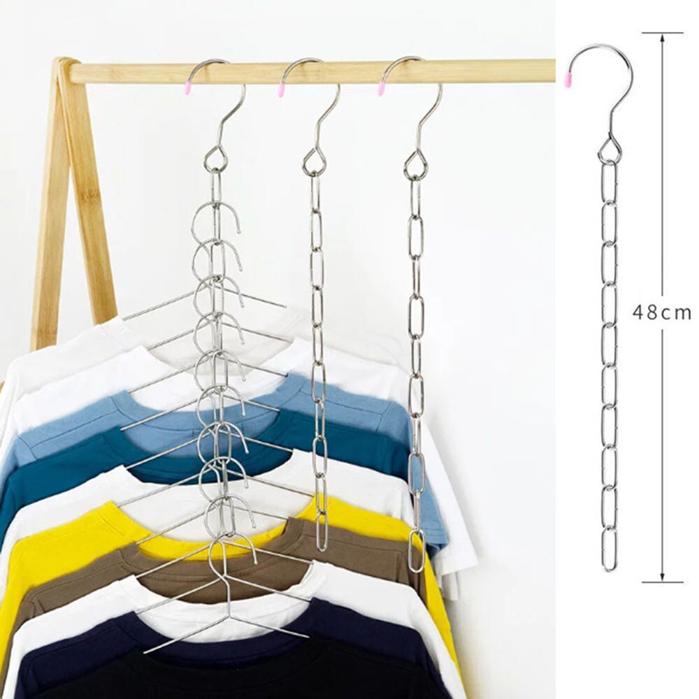 Móc Xích OENEN Treo Quần Áo Tiện Ích Dài 50cm, Inox 304 Không Gỉ Oenon