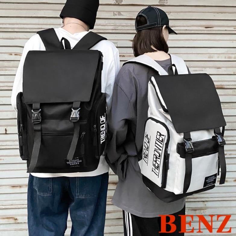 Balo thời trang TREND OF nam nữ cặp học sinh cỡ lớn nhiều ngăn đựng vừa laptop 16 ind vải canvas chống thấm nước G744 1