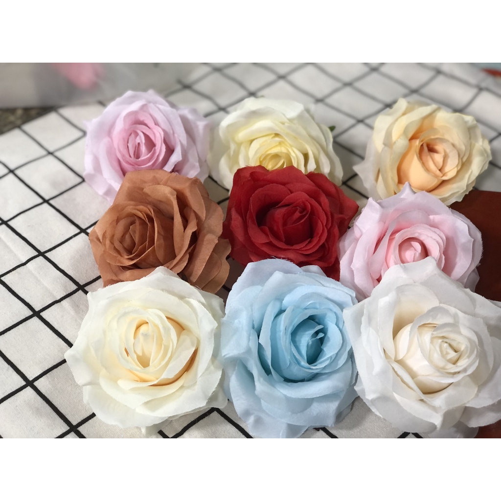 Bông Hoa Hồng Decor Trang Trí Cắm Bó Hoa | Hà Hoa Flower