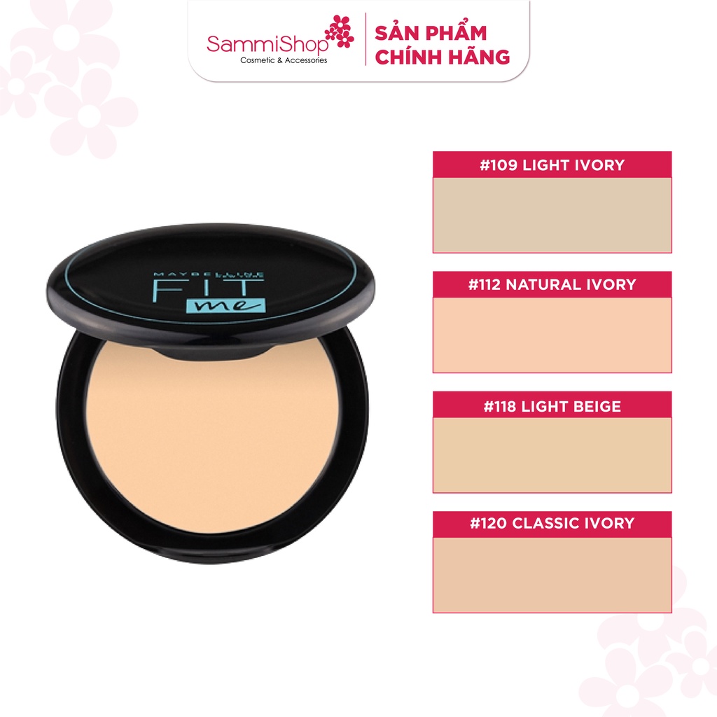 Phấn phủ mịn lì Maybelline Fit Me Matte + Poreless Powder SPF 28 PA +++