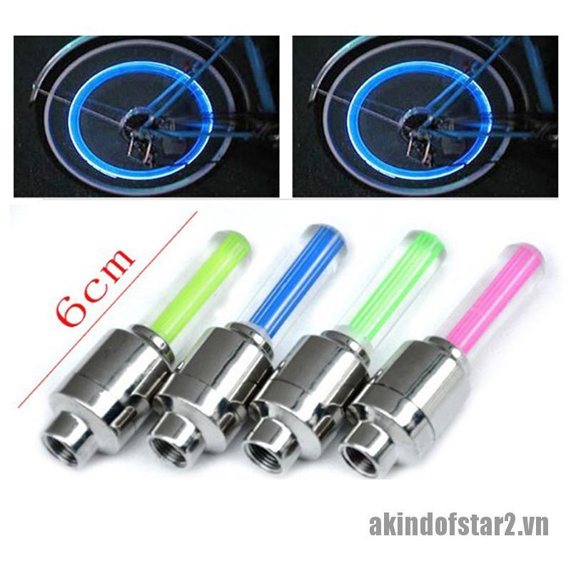 Bộ 2 Nắp Van Bánh Xe Đạp Có Đèn Led Chất Lượng