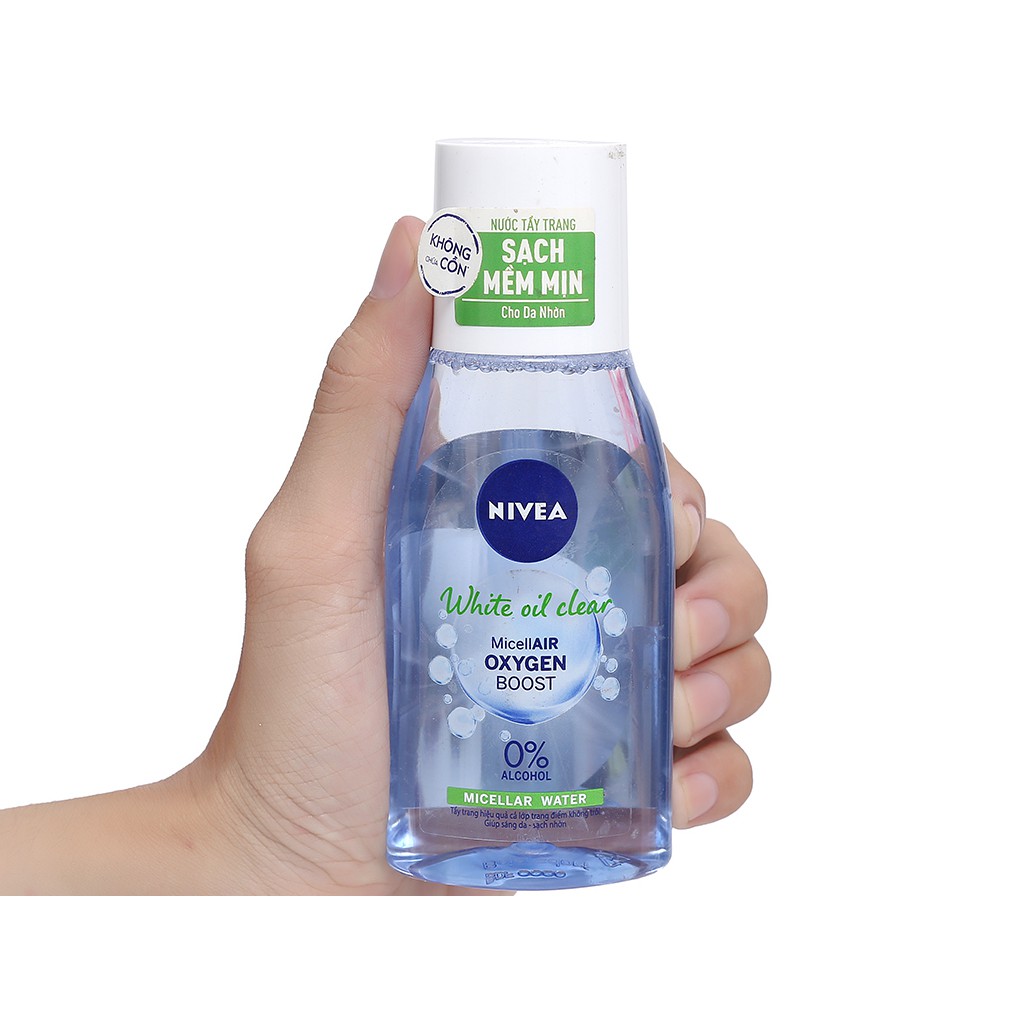 Nước tẩy trang nivea sạch mền mịn 125ml