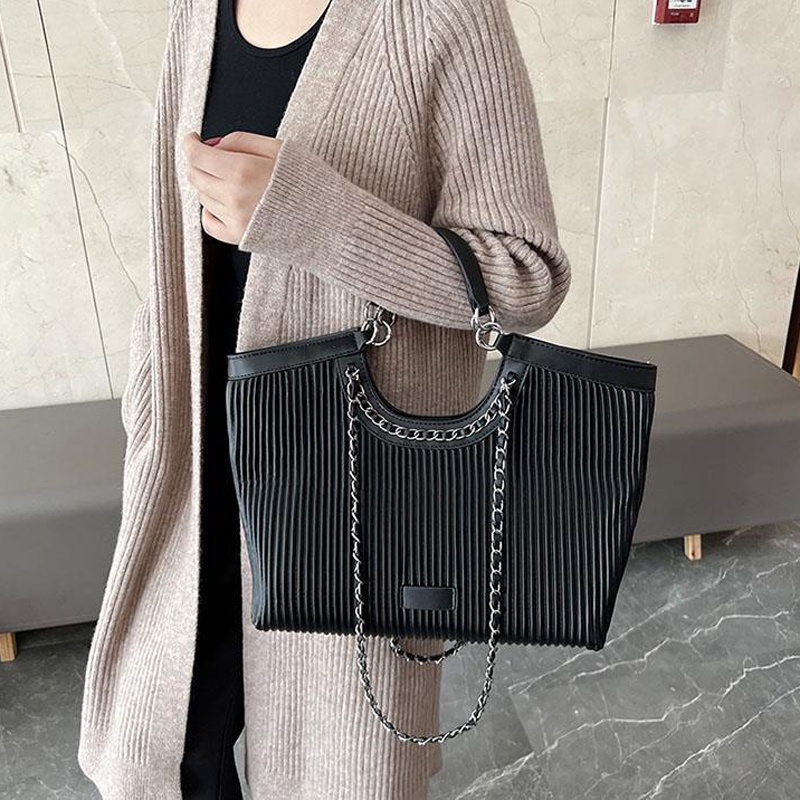 Túi tote đeo vai IELGY cỡ lớn phong cách retro thời trang cho nữ