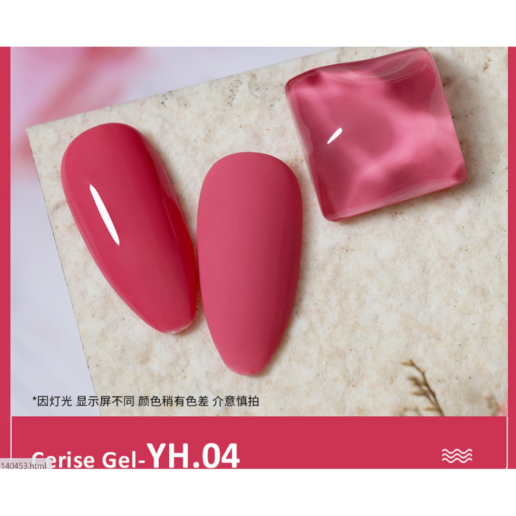 Sơn Gel AS Màu Hồng 15ml Mã YH