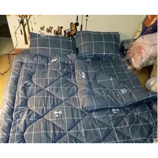 Sét gồm 01 chăn phao siêu nhẹ +01 ga chun +02 vỏ gối