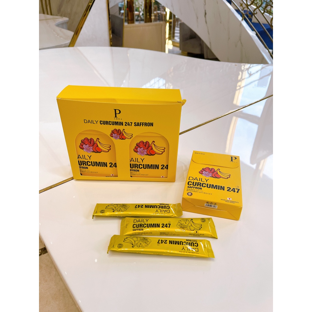 Thạch Nghệ Saffron Vị Chuối 247 Nano Japan [ CHÍNH HÃNG ]