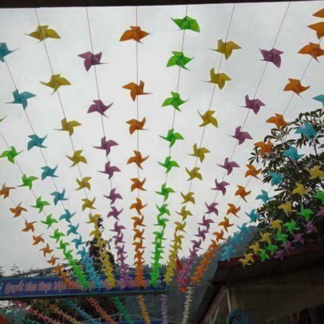 Combo chong chóng nhựa