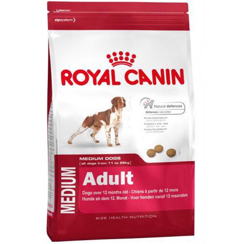 Thức ăn cho chó trên 1 năm tuổi giống cho vừa (MEDIUM ADULT 4kg)