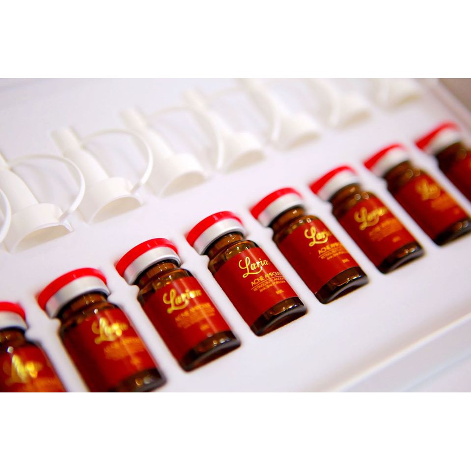 Tế bào gốc Dna Acne Ampoule Serum Larian - Xoá sạch mụn, làm mờ thâm sẹo (1set 10 chai)