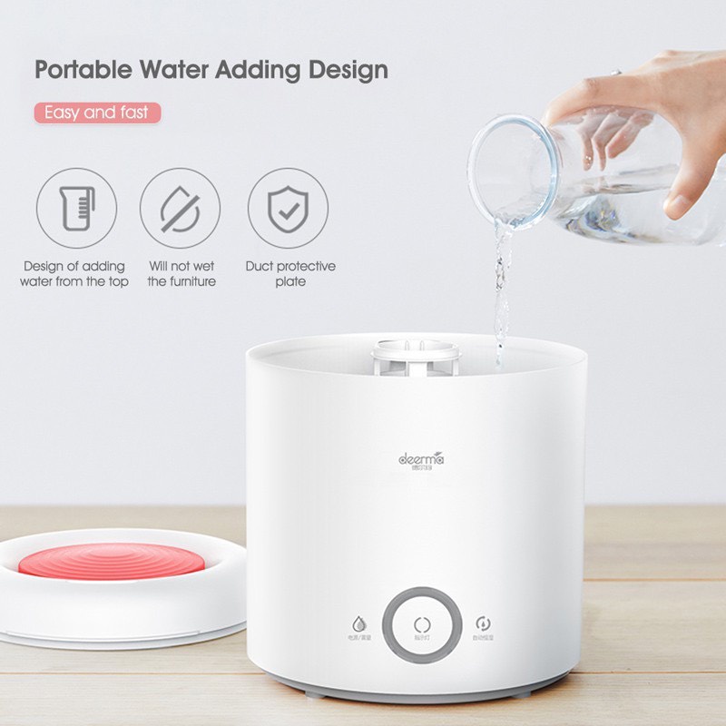 [Mã Hoàn Xu 50k] Máy Tạo Độ Ẩm Deerma Humidifier F301- Fullbox