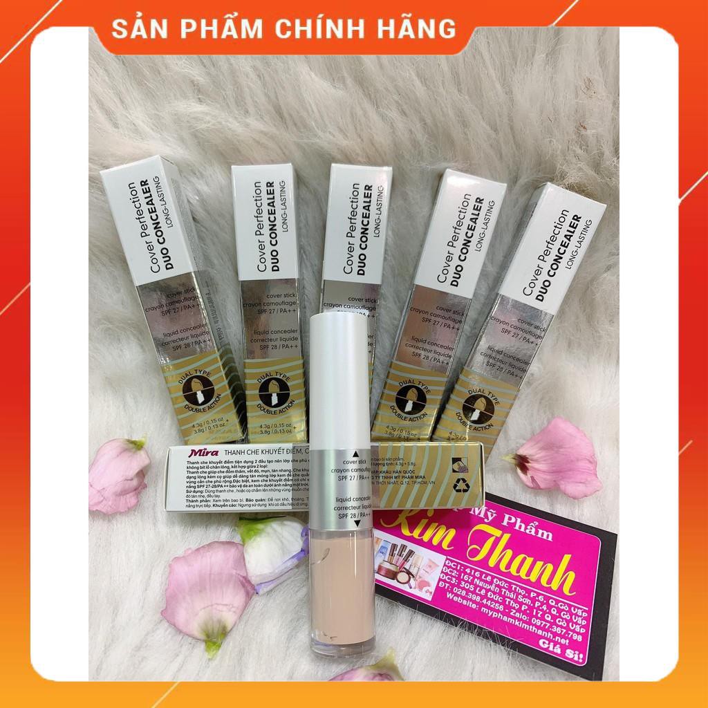 Thanh Che Khuyết Điểm Chống Nắng 2 Đầu Mira Cover Perfection