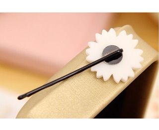 Ghim tóc hoa cúc Kẹp tóc daisy, Cột tóc daisy dây buộc tóc hoa cúc