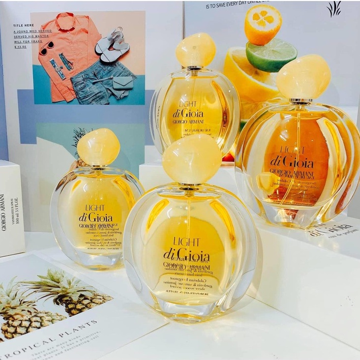 🌠 Nước Hoa Light di Gioia Giorgio Armani Intensa Mẫu thử ⁵ᵐˡ/¹⁰ᵐˡ/²⁰ᵐˡ 🌠𝙼𝚒𝚊 𝚂𝚝𝚘𝚛𝚎 🌠