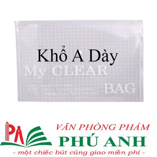 [BÁN CHẠY]Túi Clear bag khổ A