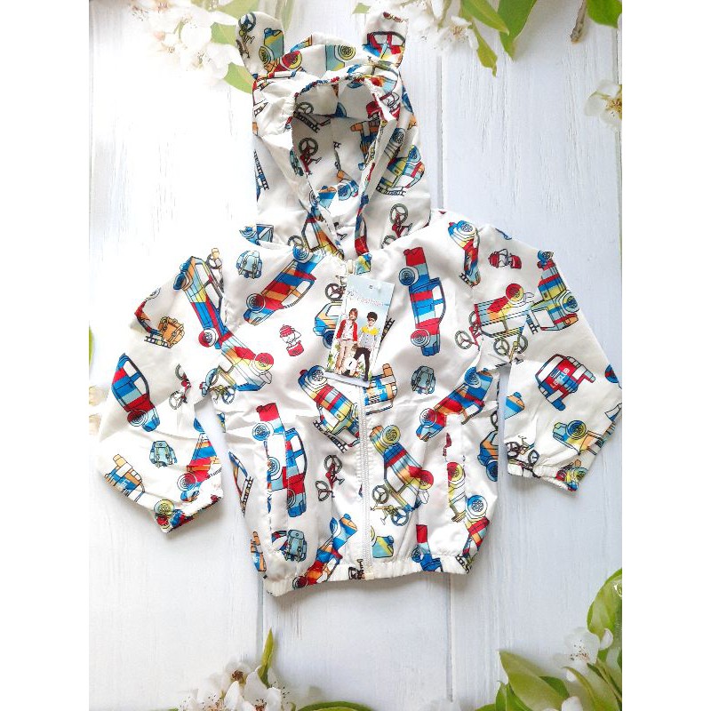 Áo khoác gió⚡FREESHIP⚡2 lớp lót nỉ/cotton cho bé 5-17kg