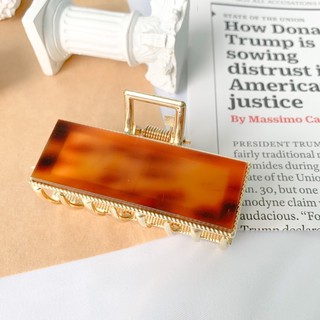 Kẹp tóc càng cua vân đá Marble Hàn Quốc veronica