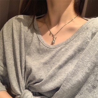 Dây Chuyền Mặt Hình Thỏ Thời Trang Cho Nữ