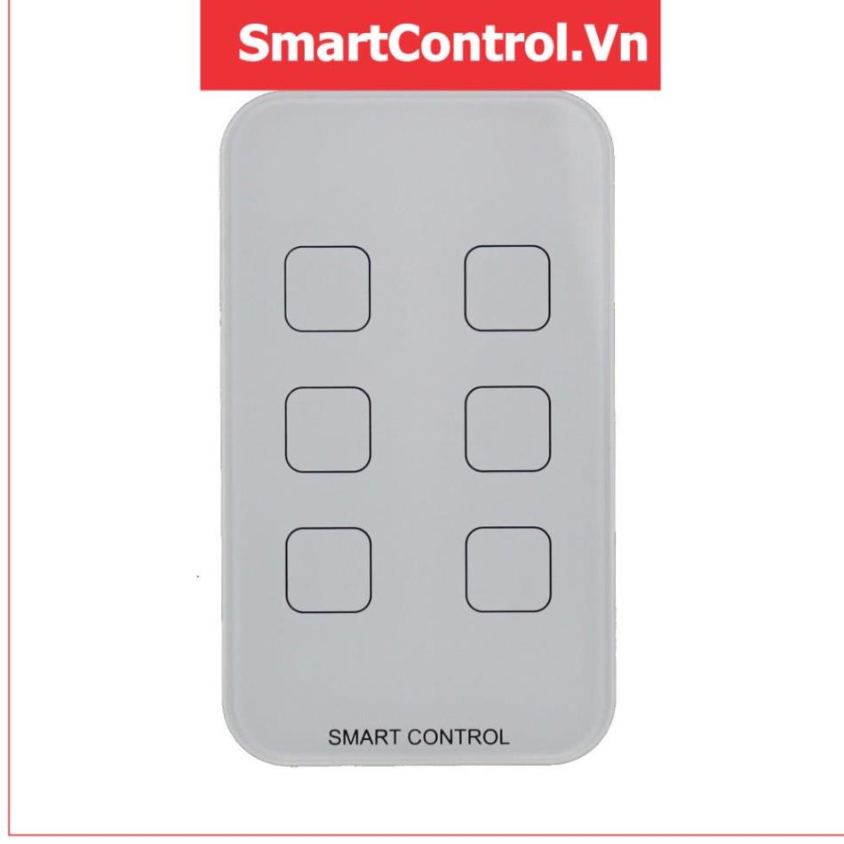 Công tắc wifi S686W - cảm ứng - mặt kính- nhà thông minh - app Tuya - SmartControl.Vn - 1900886806