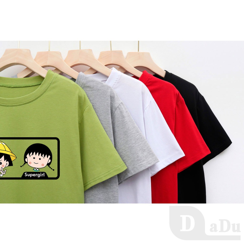 Áo Thun 100% Cotton Tay Ngắn Cổ Tròn Dáng Ôm Có 8 Màu Tùy Chọn Size S ~ 3XL Dành Cho Cặp Đôi