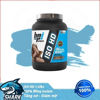 Sữa Dinh Dương Tăng Cơ Nuôi Cơ Phục Hồi Cơ Bắp Bpi Sports Iso Hd 1 6lbs Từ Mỹ - Chính Hãng 100%