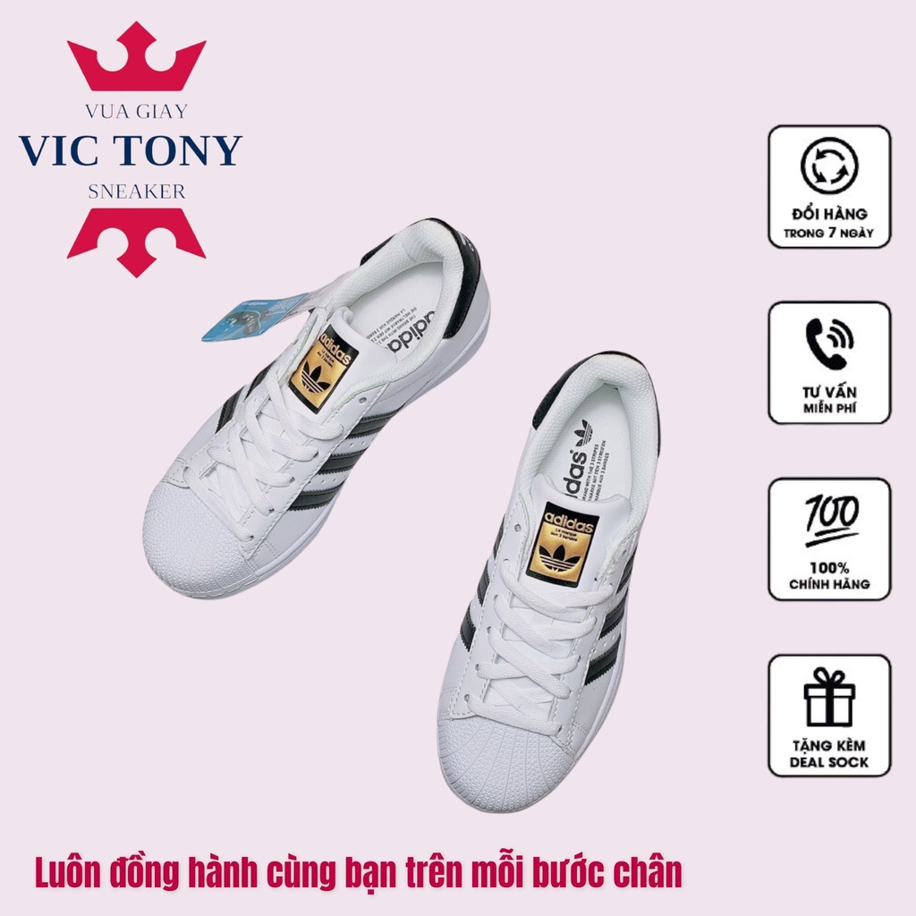 Giày Sneaker Nam❇️rẻ vô địch❇️ Nữ Trắng 𝑨𝒅𝒊𝒅𝒂𝒔 𝑴𝒖̃𝒊 𝑺𝒐̀, Giày Thể Thao Das 𝑺𝒐̀ Đủ Size Nam Nữ | BigBuy360 - bigbuy360.vn