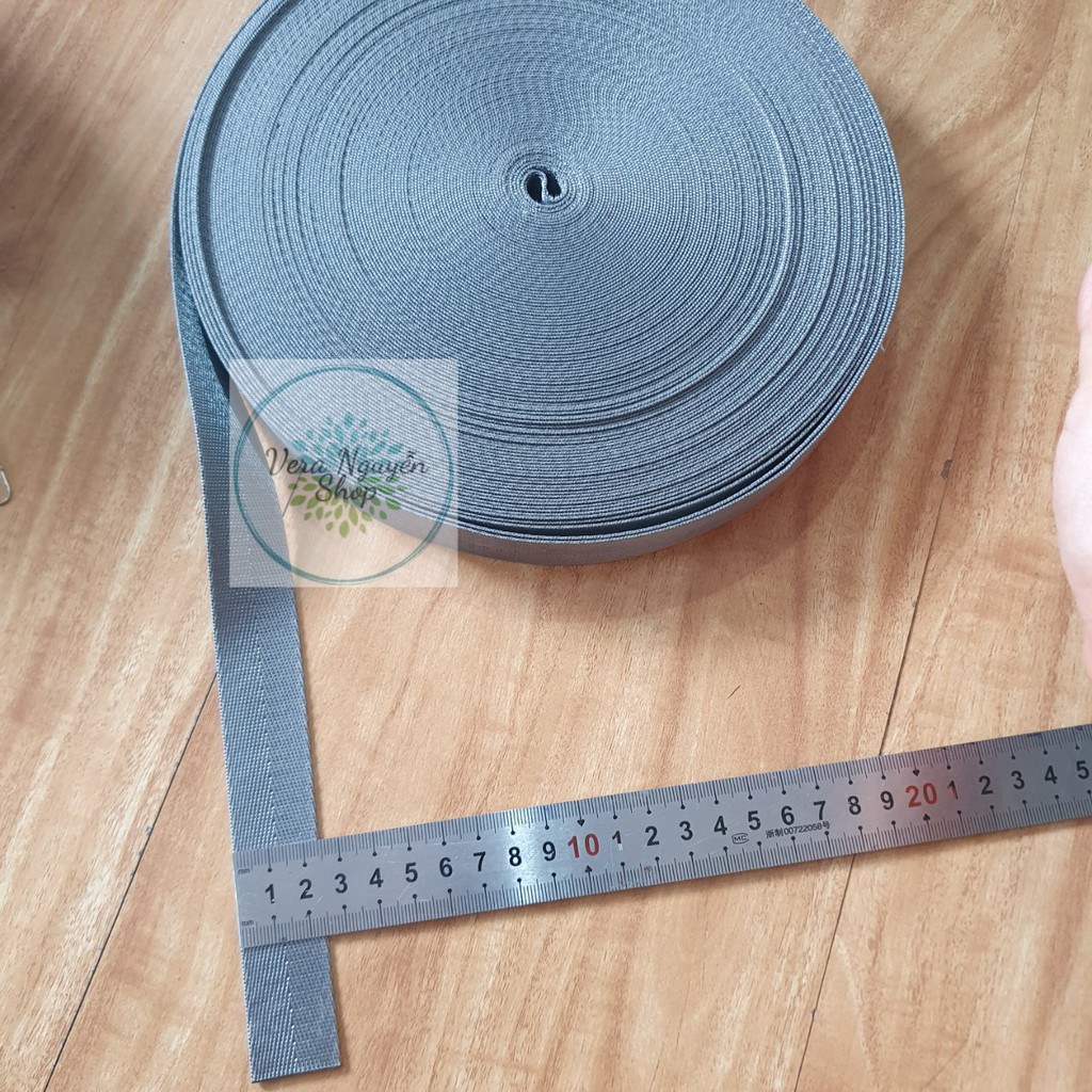 Dây quai may túi bản 2,5cm - cuộn 3m