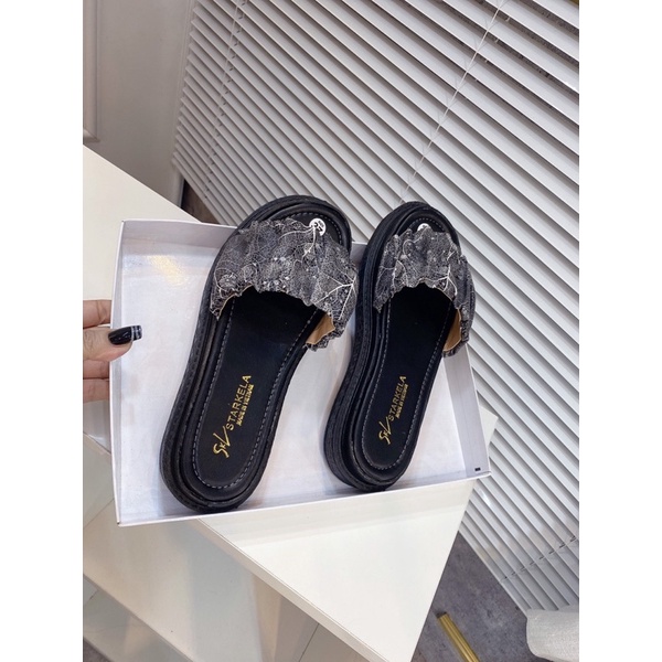 Dép nữ bản ngang nhúm 3D đế đúc siêu xinh hàng chất lượng cao lên chân cực đẹp - Chi Chanh Store