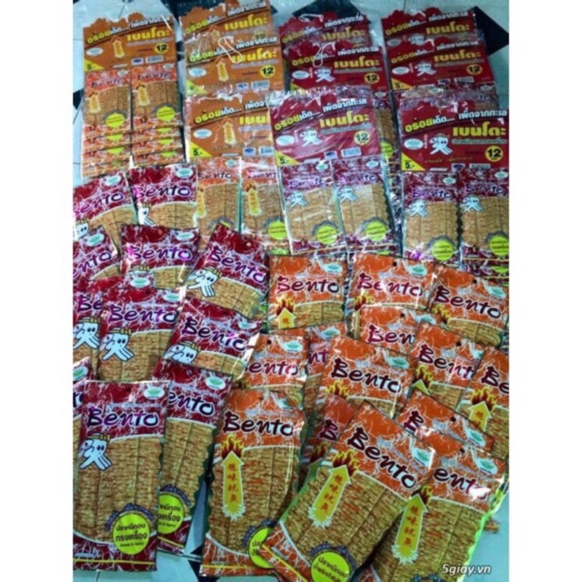 Mực Bento Thái Siêu Ngon Dây 13 gói 6gr