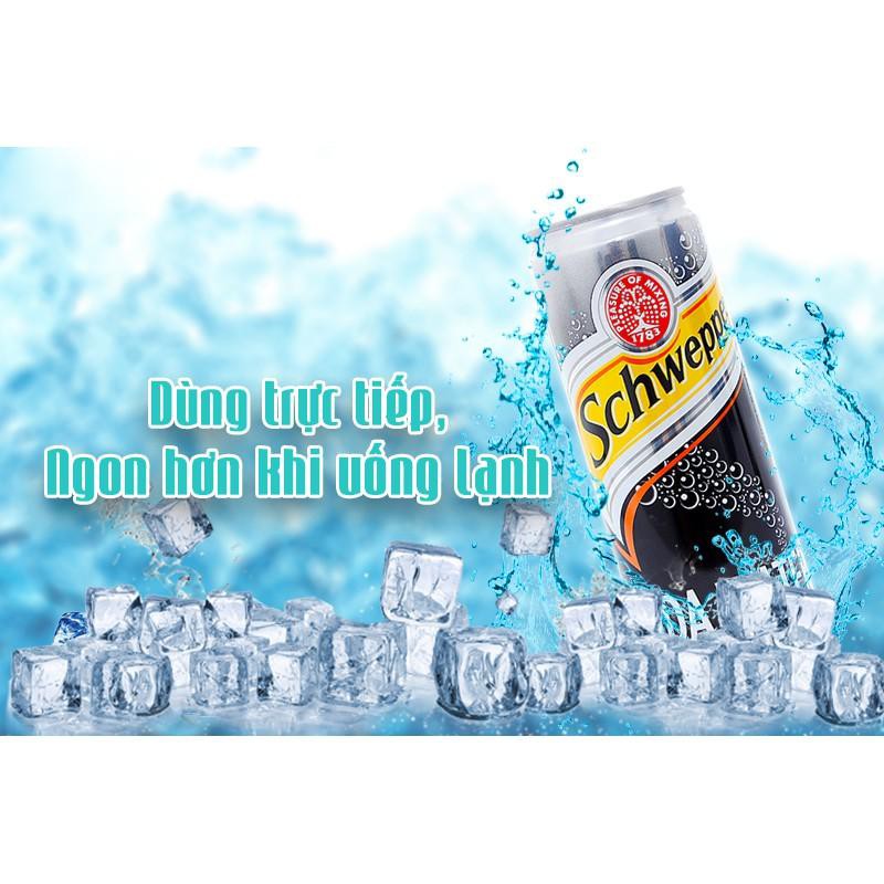 Nước Giải Khát Có Gas Schweppes Soda Sleek Lon 330ML