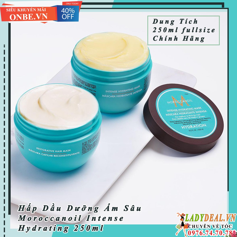 KEM Ủ DƯỠNG ẨM SÂU MOROCCANOIL INTENSE HYDRATING 250ML | BigBuy360 - bigbuy360.vn