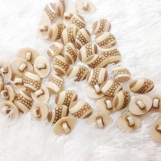 Nút áo nhựa cẩn họa tiết dễ thương cúc khuy kiểu dáng độc đáo