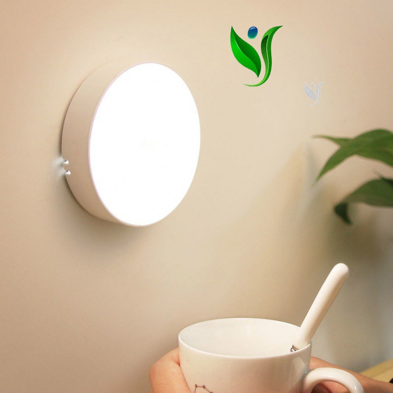 Đèn Cảm Ứng Chuyển Động, Đèn Led Dán Tường Cảm Biến Thông Minh Không Dây Dán Tủ Quần Áo, Cầu Thang, Phòng Ngủ.