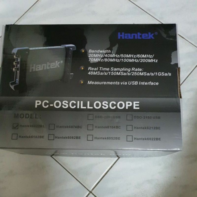 Máy hiện sóng USB Hantek 6022BL thumbnail